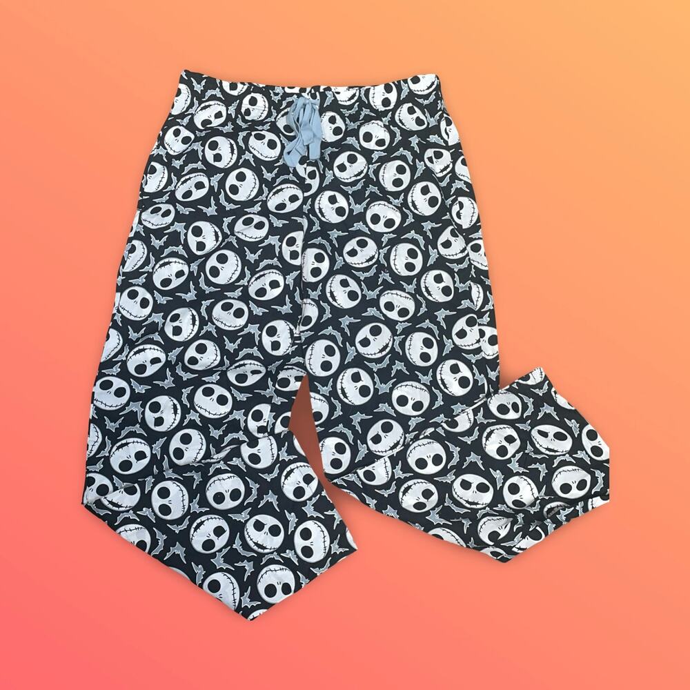 Disney Store Women Nightmare Before Christmas Jack Skellington Pajama Pant Large